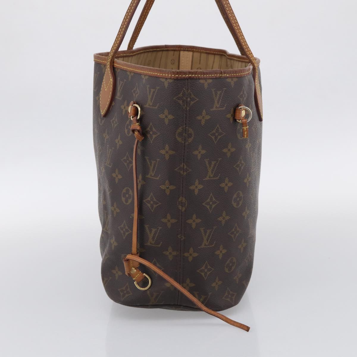 LOUIS VUITTON Monogram Neverfull MM Tote Bag M40156 LV Auth 213407