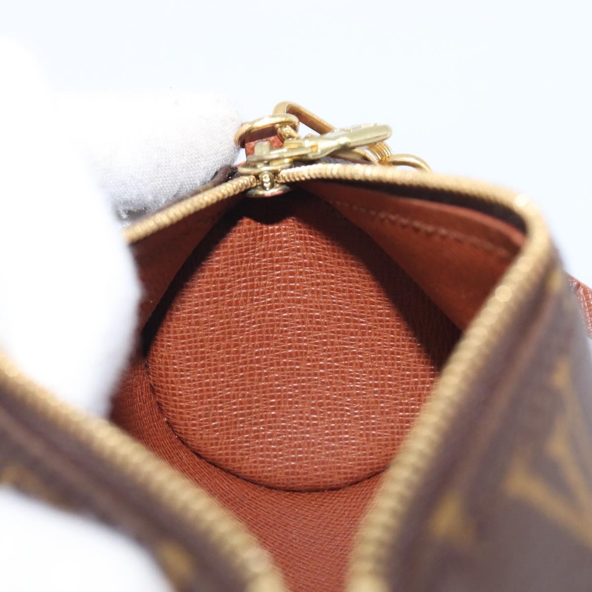 LOUIS VUITTON Monogram Papillon Pouch LV Auth 213410