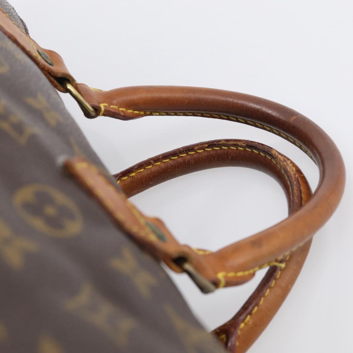 LOUIS VUITTON Monogram Speedy 35 Hand Bag M41524 LV Auth 213423