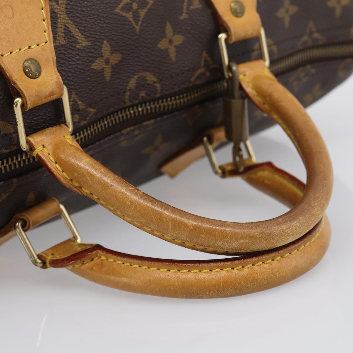 LOUIS VUITTON Monogram Speedy 35 Hand Bag M41524 LV Auth 213430A