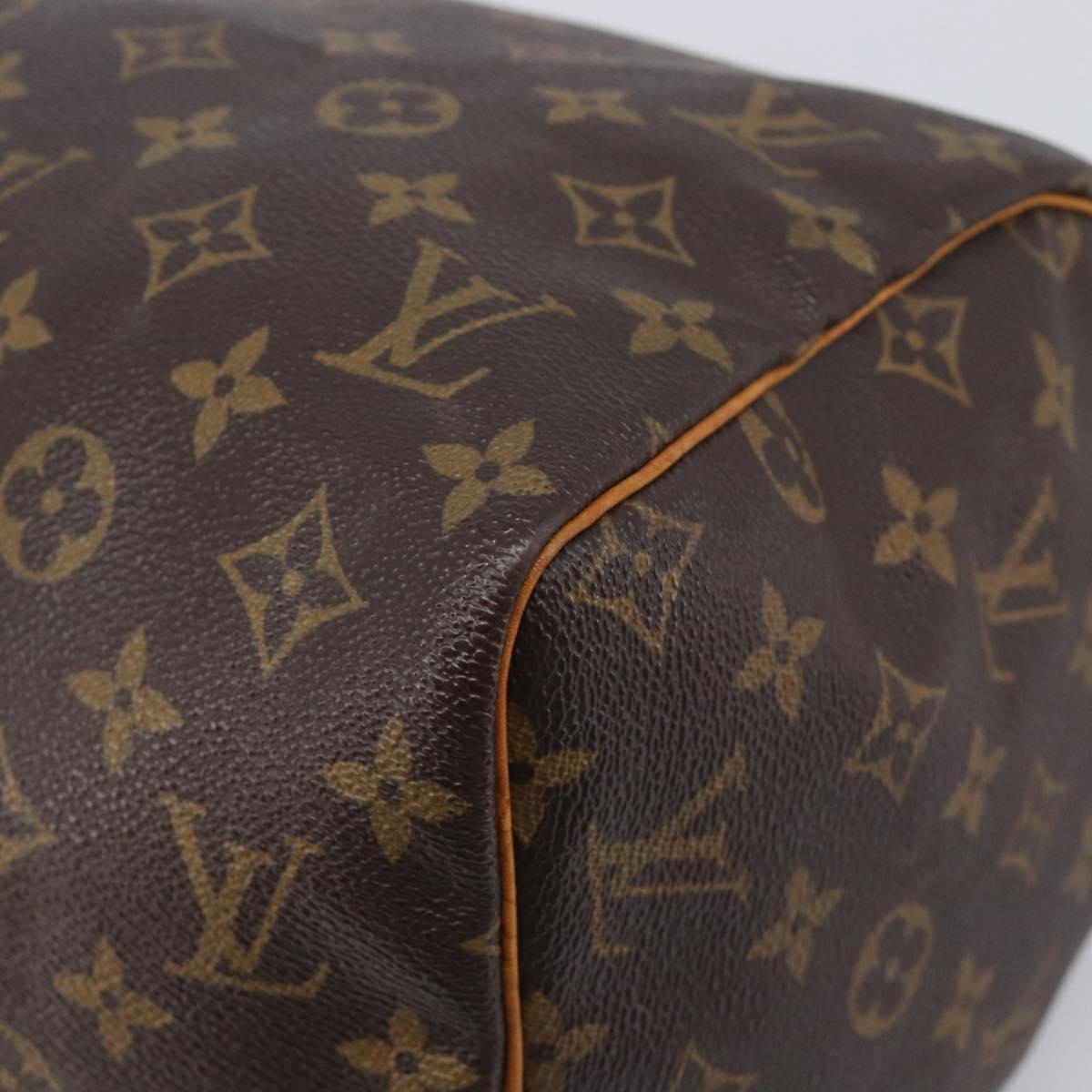 LOUIS VUITTON Monogram Speedy 30 Hand Bag M41526 LV Auth 213432A