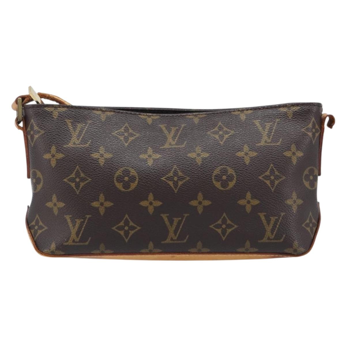 LOUIS VUITTON Monogram Trotteur Shoulder Bag M51240 LV Auth 213433