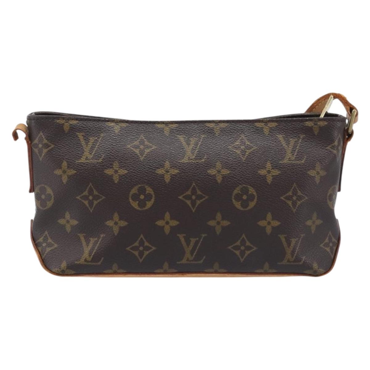 LOUIS VUITTON Monogram Trotteur Shoulder Bag M51240 LV Auth 213433