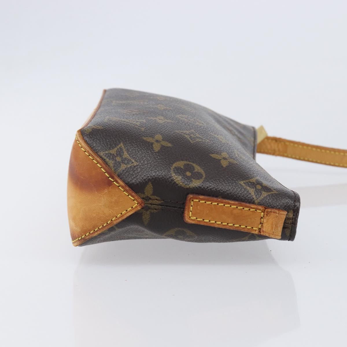 LOUIS VUITTON Monogram Trotteur Shoulder Bag M51240 LV Auth 213433