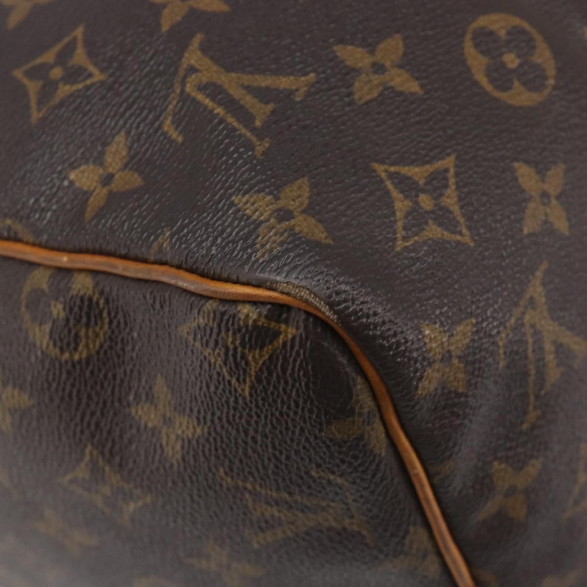 LOUIS VUITTON Monogram Speedy 30 Hand Bag M41526 LV Auth 213440A