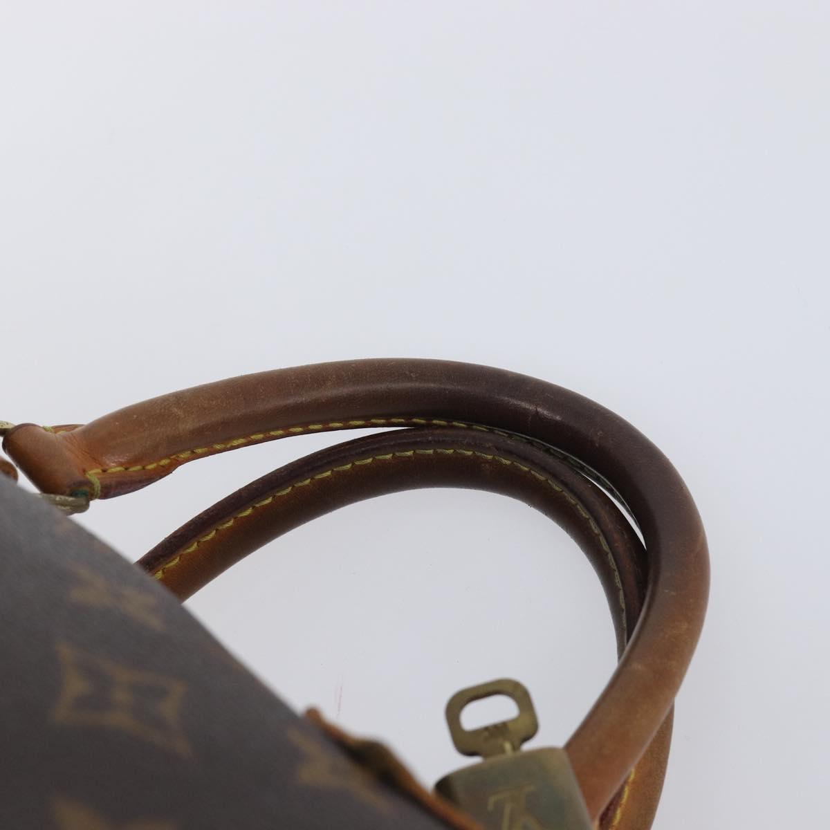 LOUIS VUITTON Monogram Speedy 30 Hand Bag M41526 LV Auth 213440A