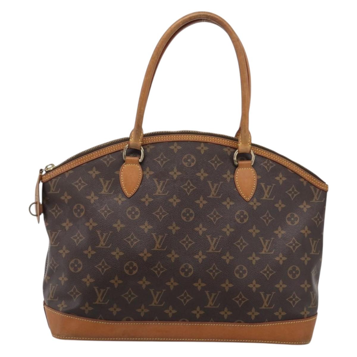 LOUIS VUITTON Monogram Lockit Horizontal Hand Bag M40104 LV Auth 213452A