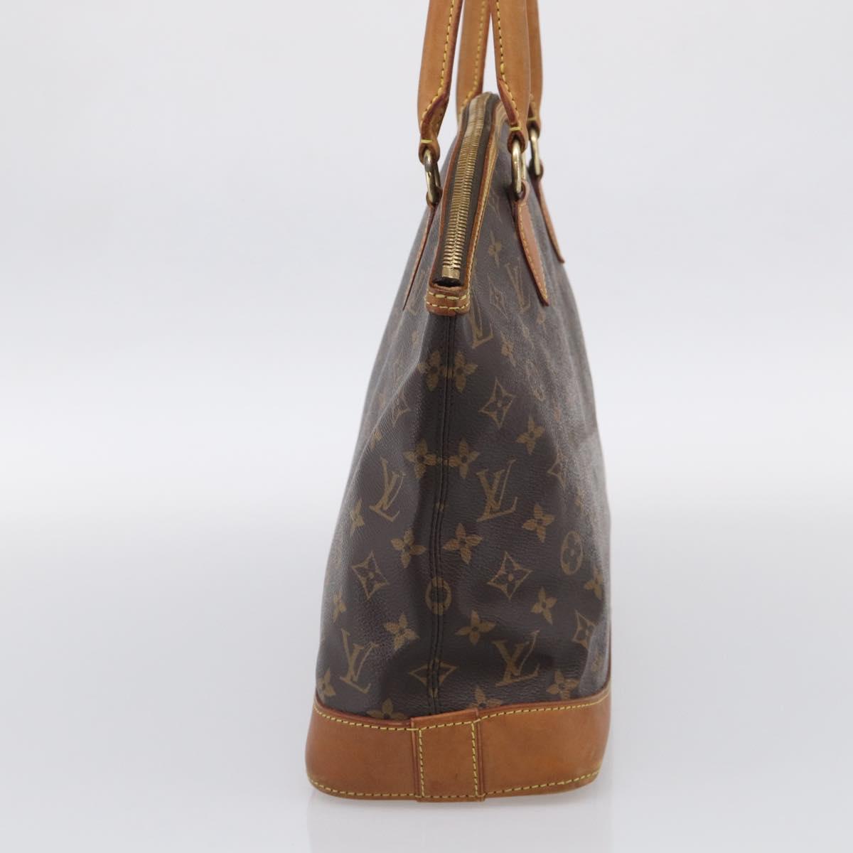 LOUIS VUITTON Monogram Lockit Horizontal Hand Bag M40104 LV Auth 213452A