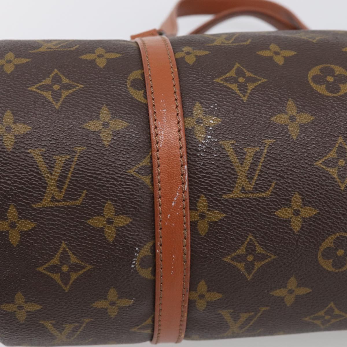 LOUIS VUITTON Monogram Papillon 30 Hand Bag M51365 LV Auth 213453A
