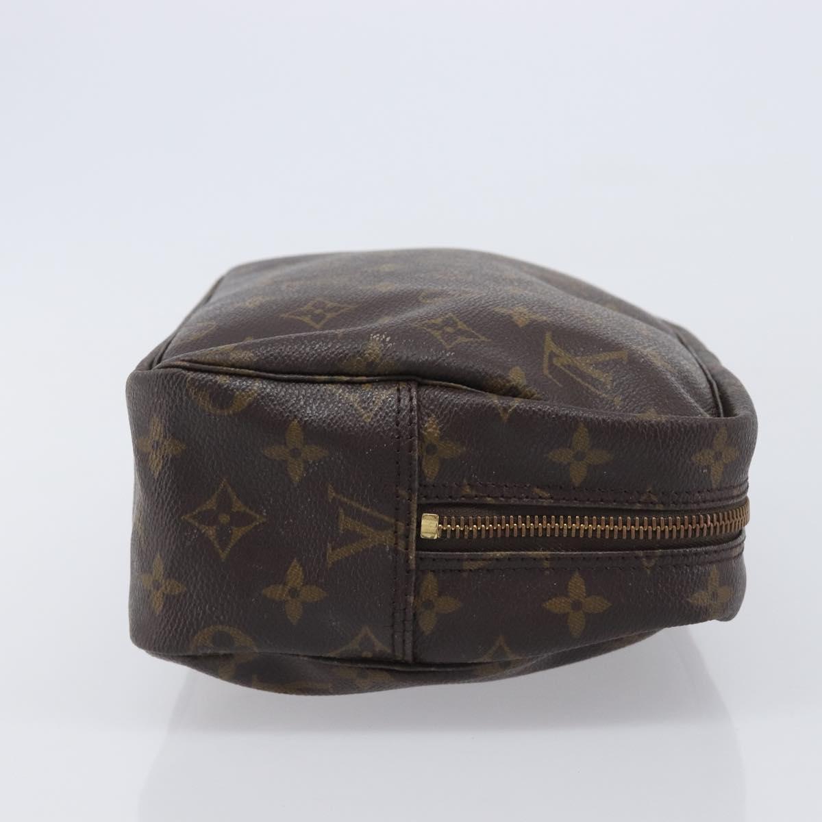 LOUIS VUITTON Monogram Trousse Toilette 28 Clutch Bag M47522 LV Auth 213468