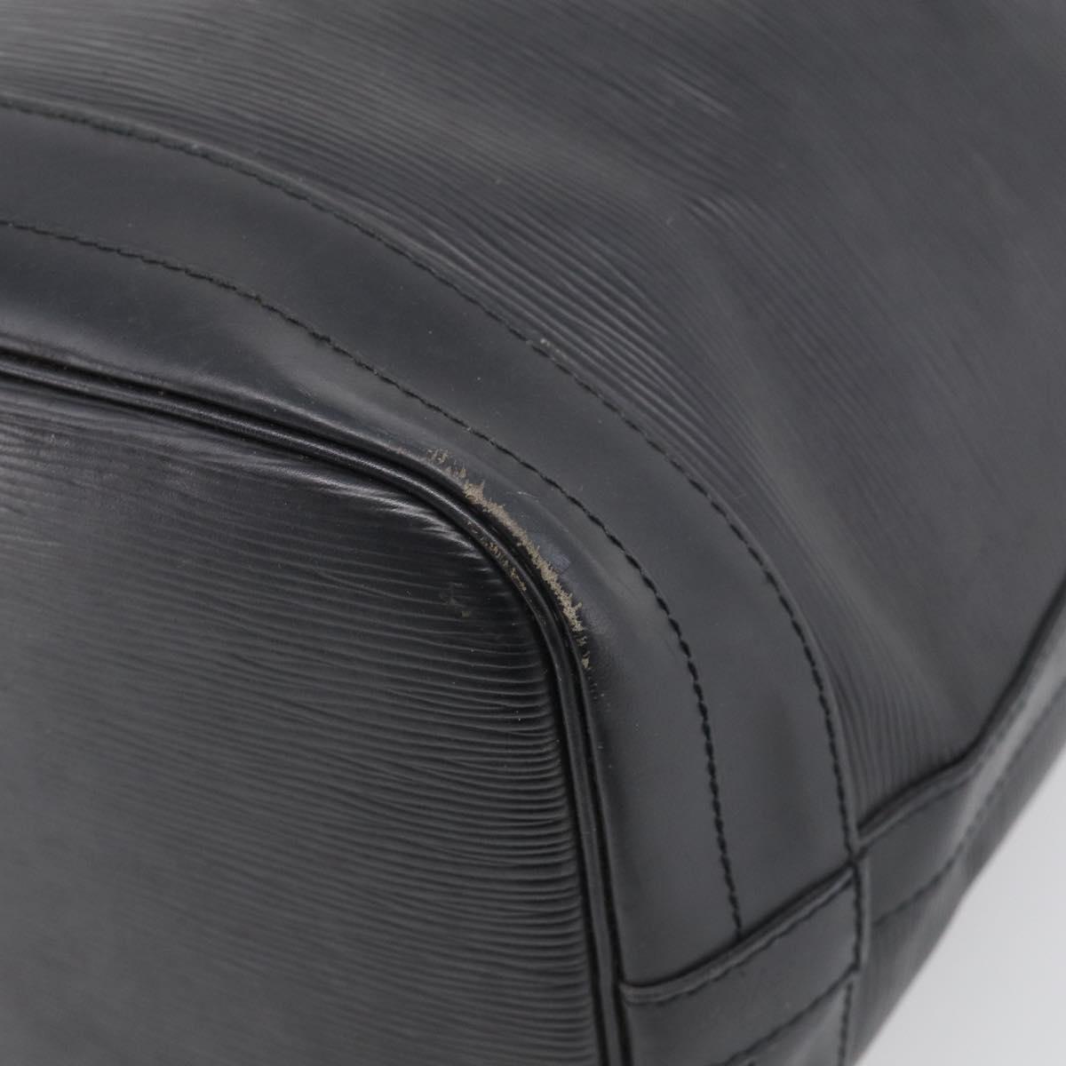 LOUIS VUITTON Epi Noe Shoulder Bag Black M44002 LV Auth 213474