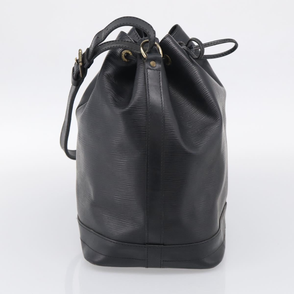 LOUIS VUITTON Epi Noe Shoulder Bag Black M44002 LV Auth 213474