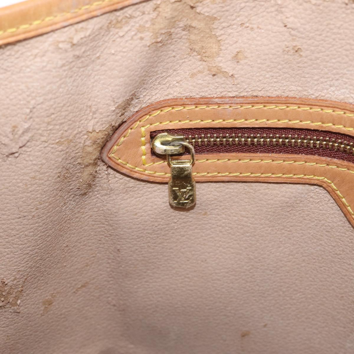 LOUIS VUITTON Monogram Bucket GM Shoulder Bag M42236 LV Auth 213476