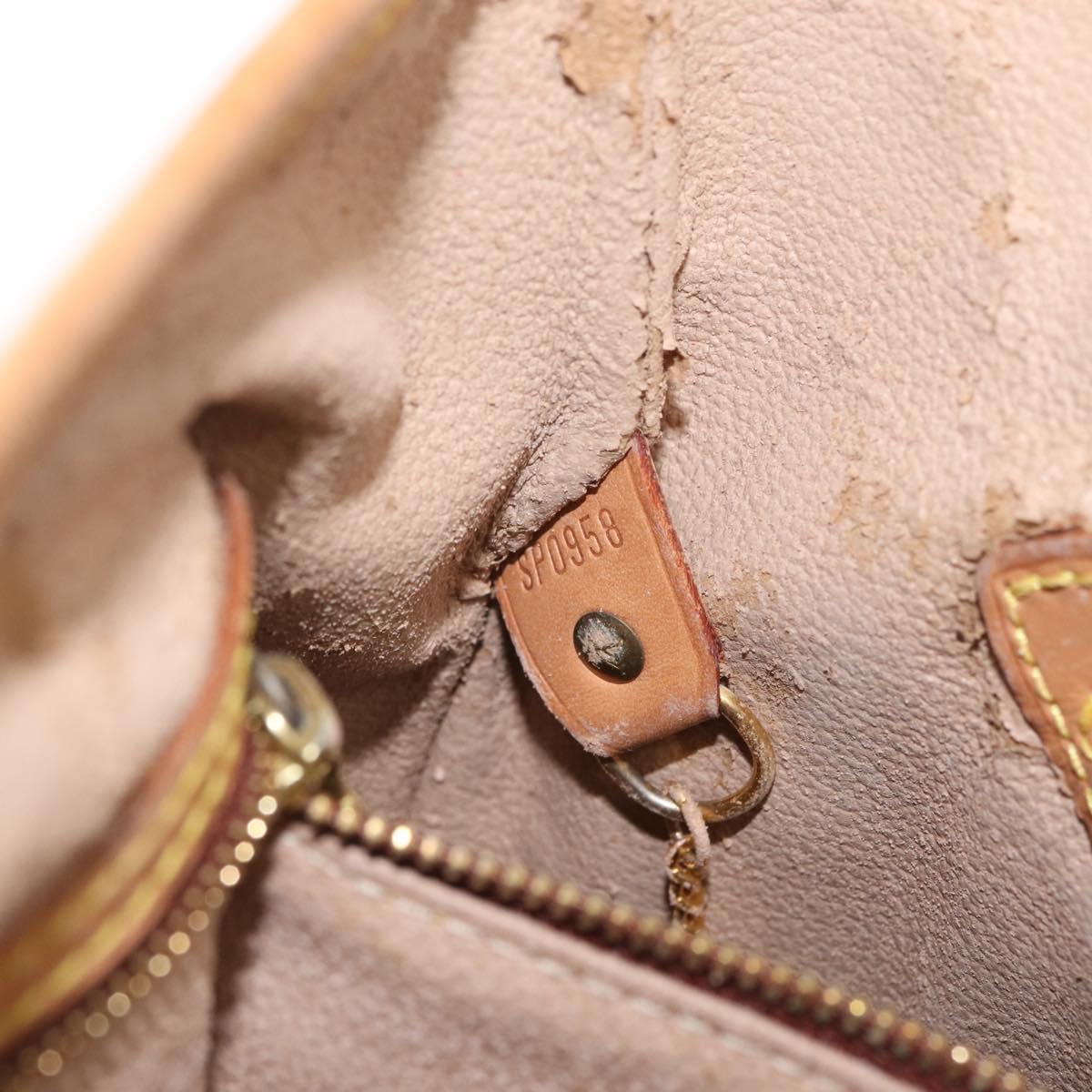 LOUIS VUITTON Monogram Bucket GM Shoulder Bag M42236 LV Auth 213476