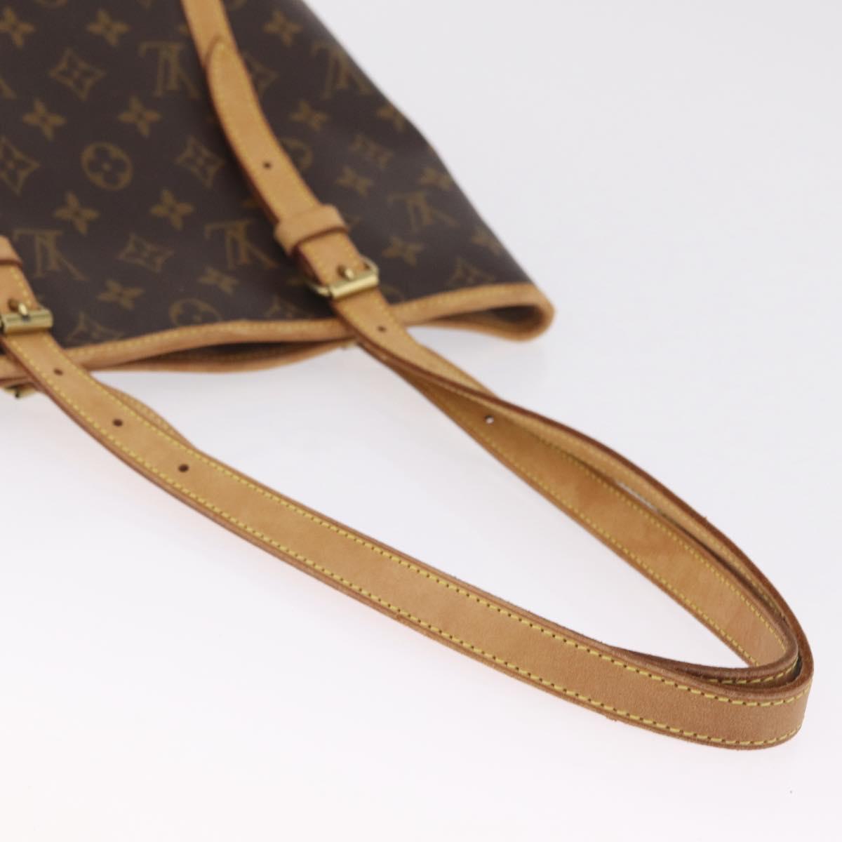 LOUIS VUITTON Monogram Bucket GM Shoulder Bag M42236 LV Auth 213476