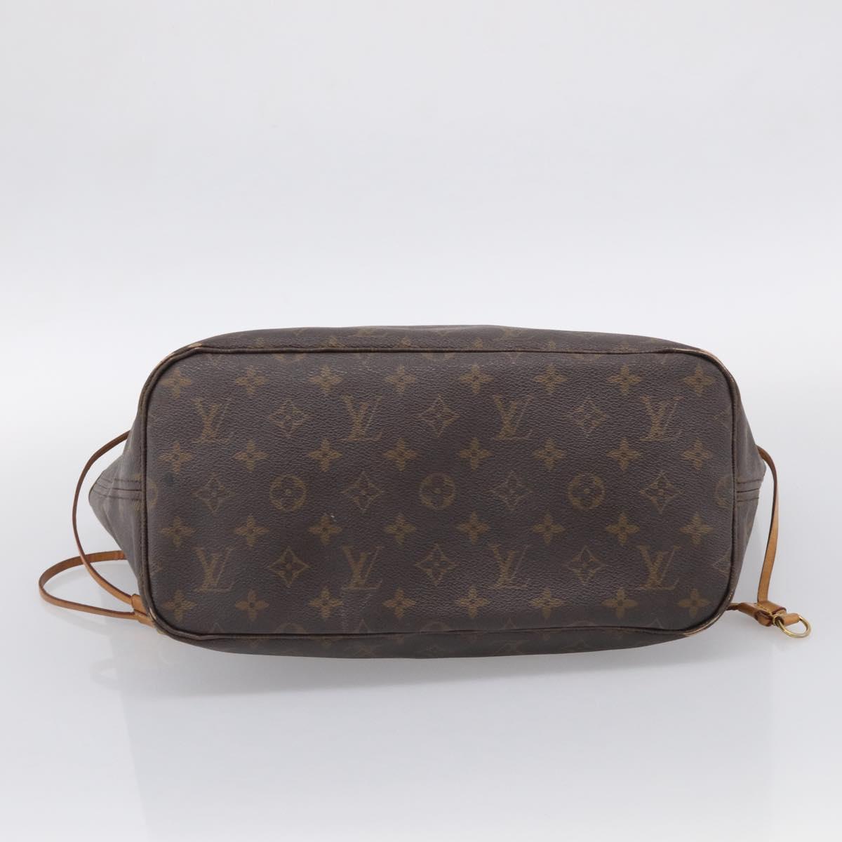 LOUIS VUITTON Monogram Neverfull MM Tote Bag M40156 LV Auth 213478