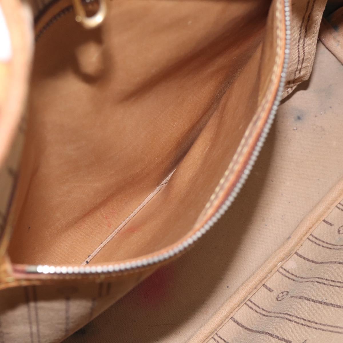 LOUIS VUITTON Monogram Neverfull MM Tote Bag M40156 LV Auth 213478