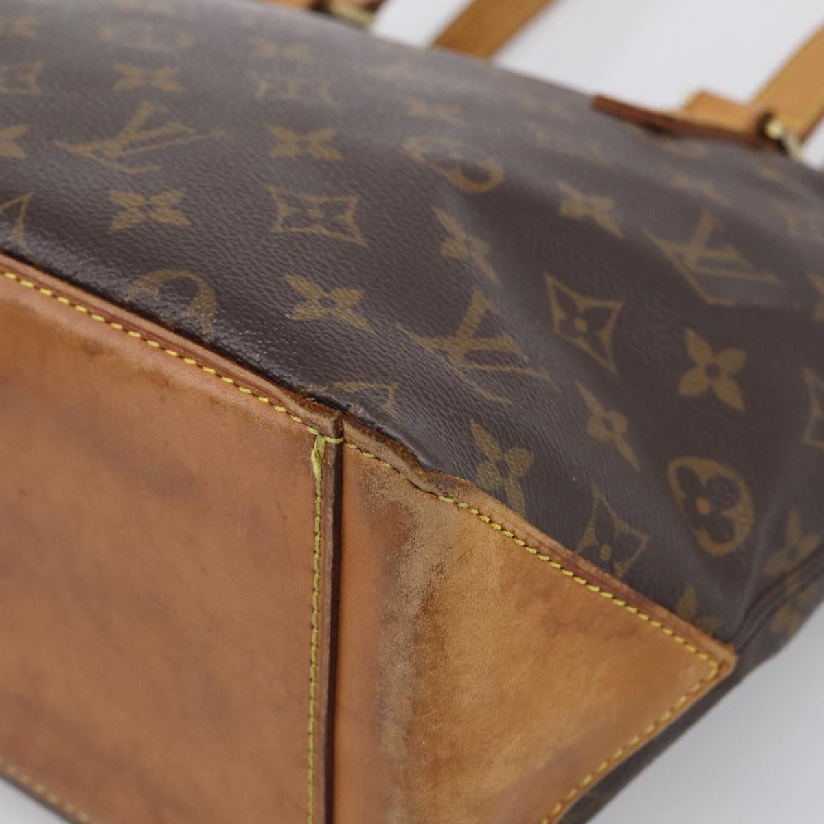 LOUIS VUITTON Monogram Cabas Piano Tote Bag M51148 LV Auth 213480A
