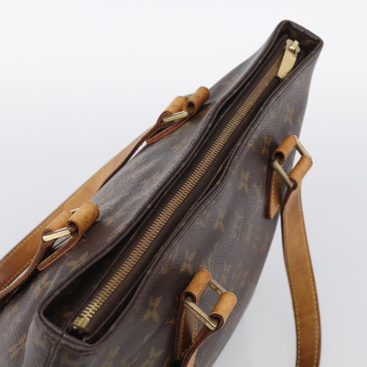 LOUIS VUITTON Monogram Cabas Piano Tote Bag M51148 LV Auth 213480A