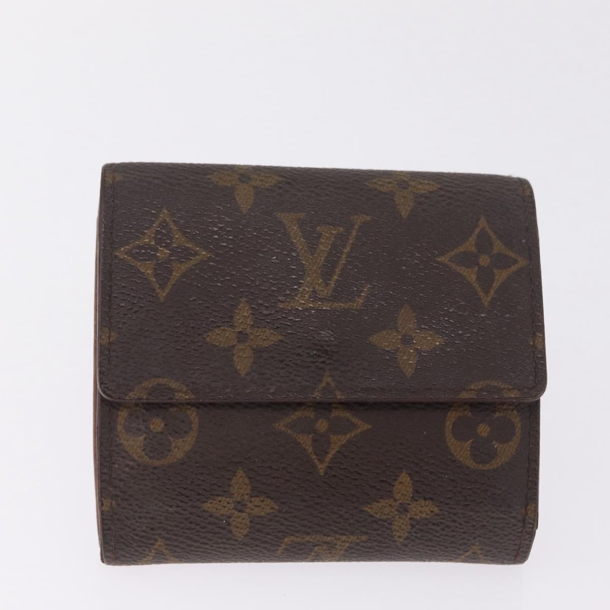 LOUIS VUITTON Monogram Wallet 3 Set LV Auth 213485