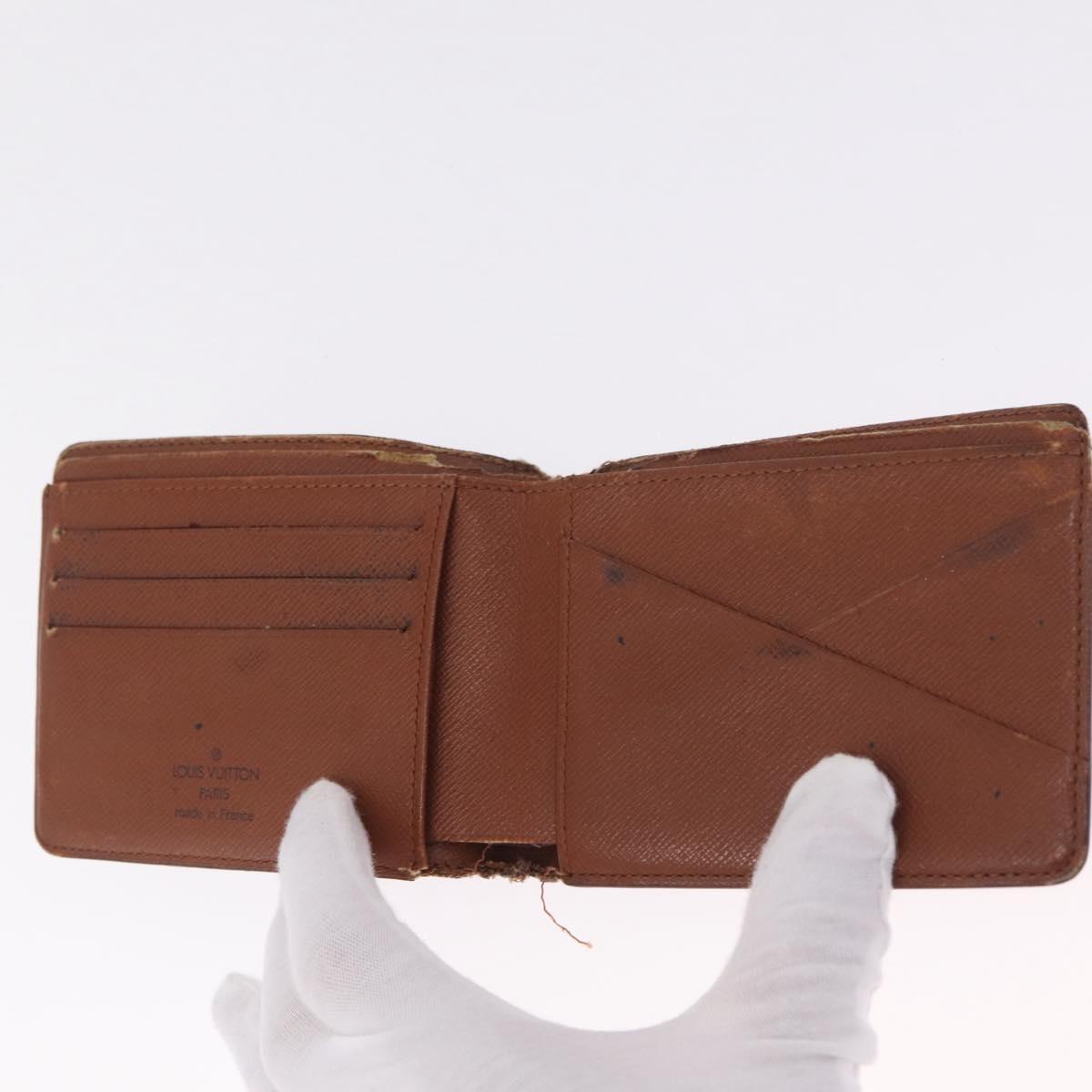 LOUIS VUITTON Monogram Wallet 3 Set LV Auth 213485