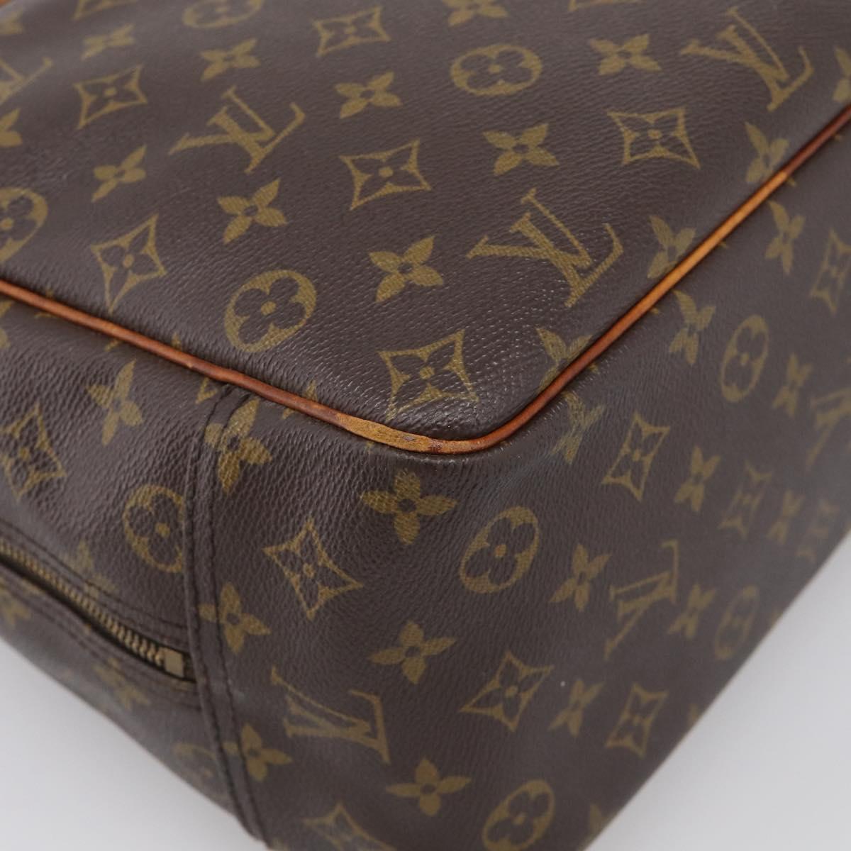 LOUIS VUITTON Monogram Deauville Hand Bag M47270 LV Auth 213501