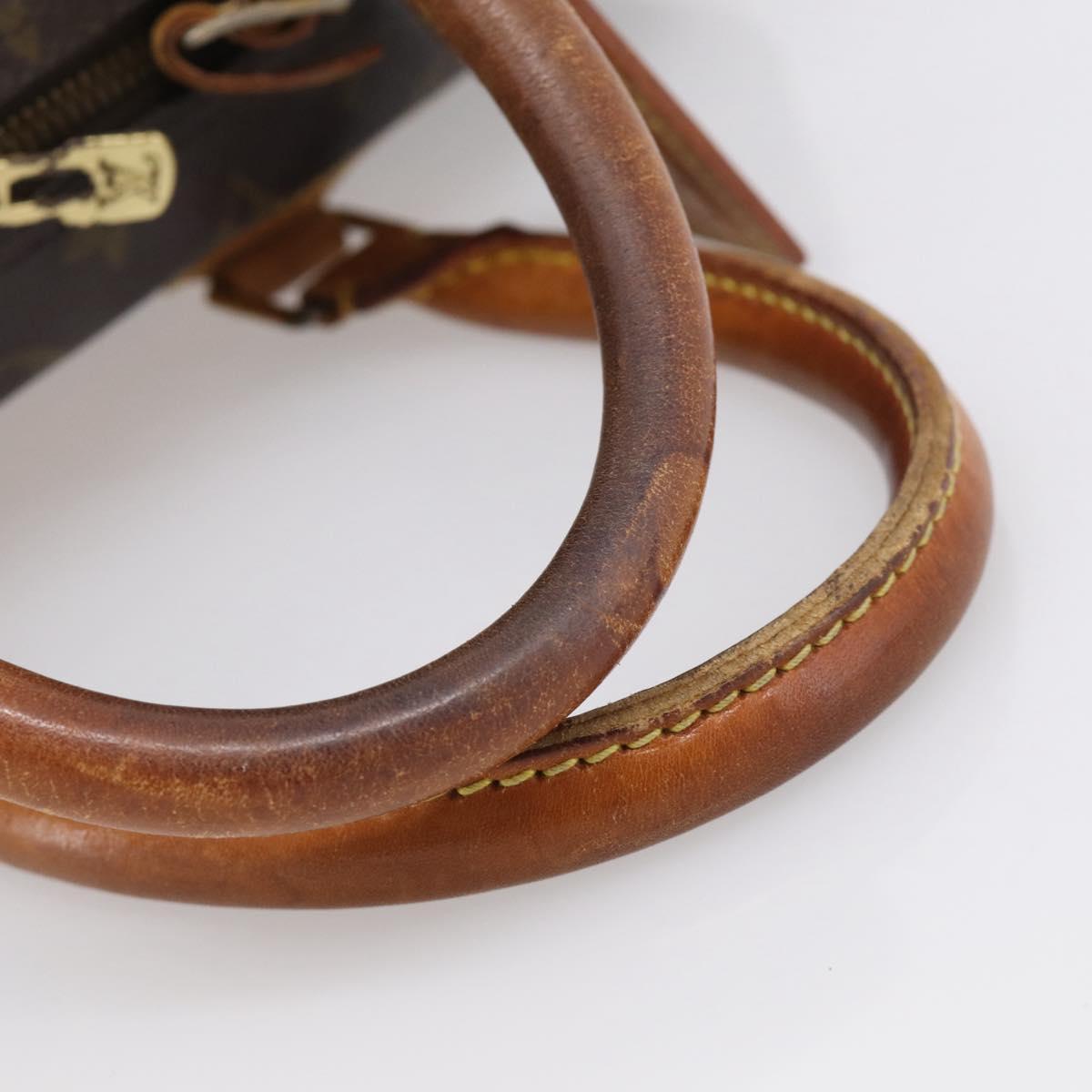 LOUIS VUITTON Monogram Deauville Hand Bag M47270 LV Auth 213501