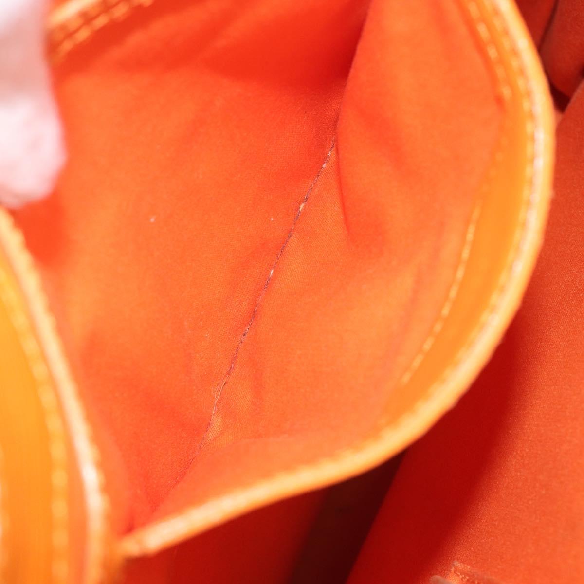 LOUIS VUITTON Epi Sac Plat Hand Bag Orange Mandarin M5274H LV Auth 213504A