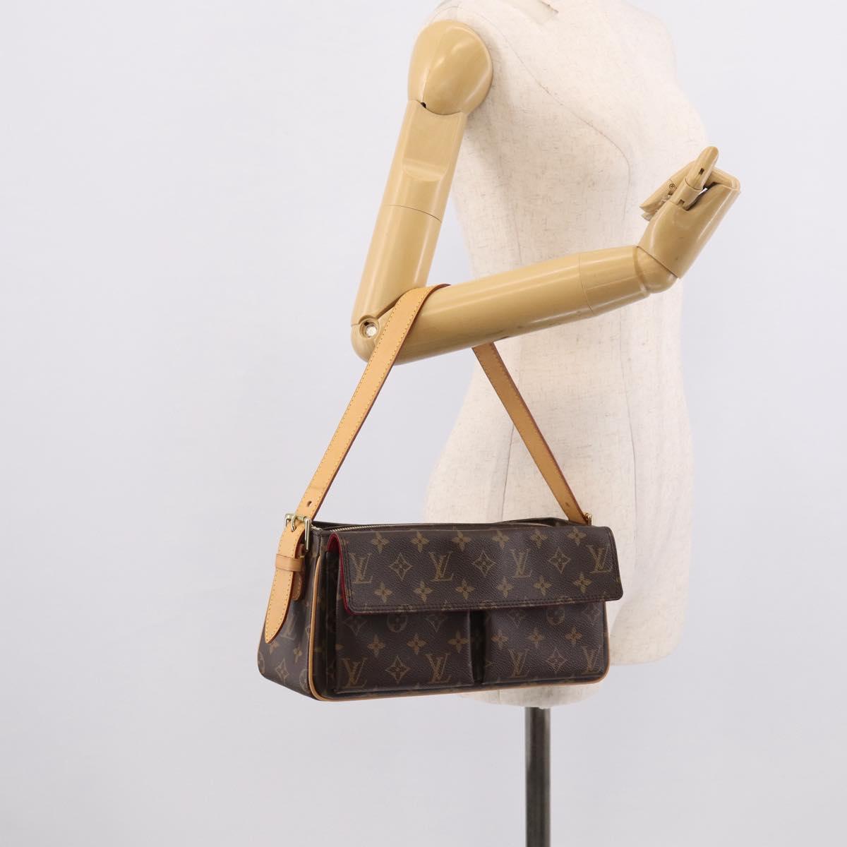 LOUIS VUITTON Monogram Viva Cite MM Shoulder Bag M51164 LV Auth 213619V