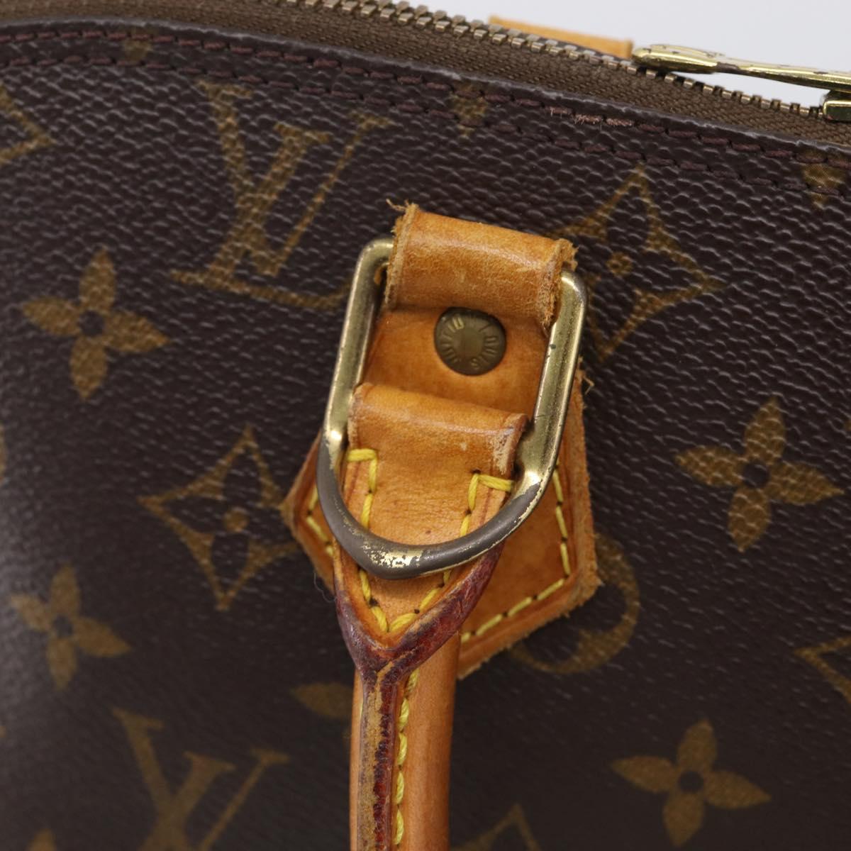 LOUIS VUITTON Monogram Alma Hand Bag M51130 LV Auth 213621