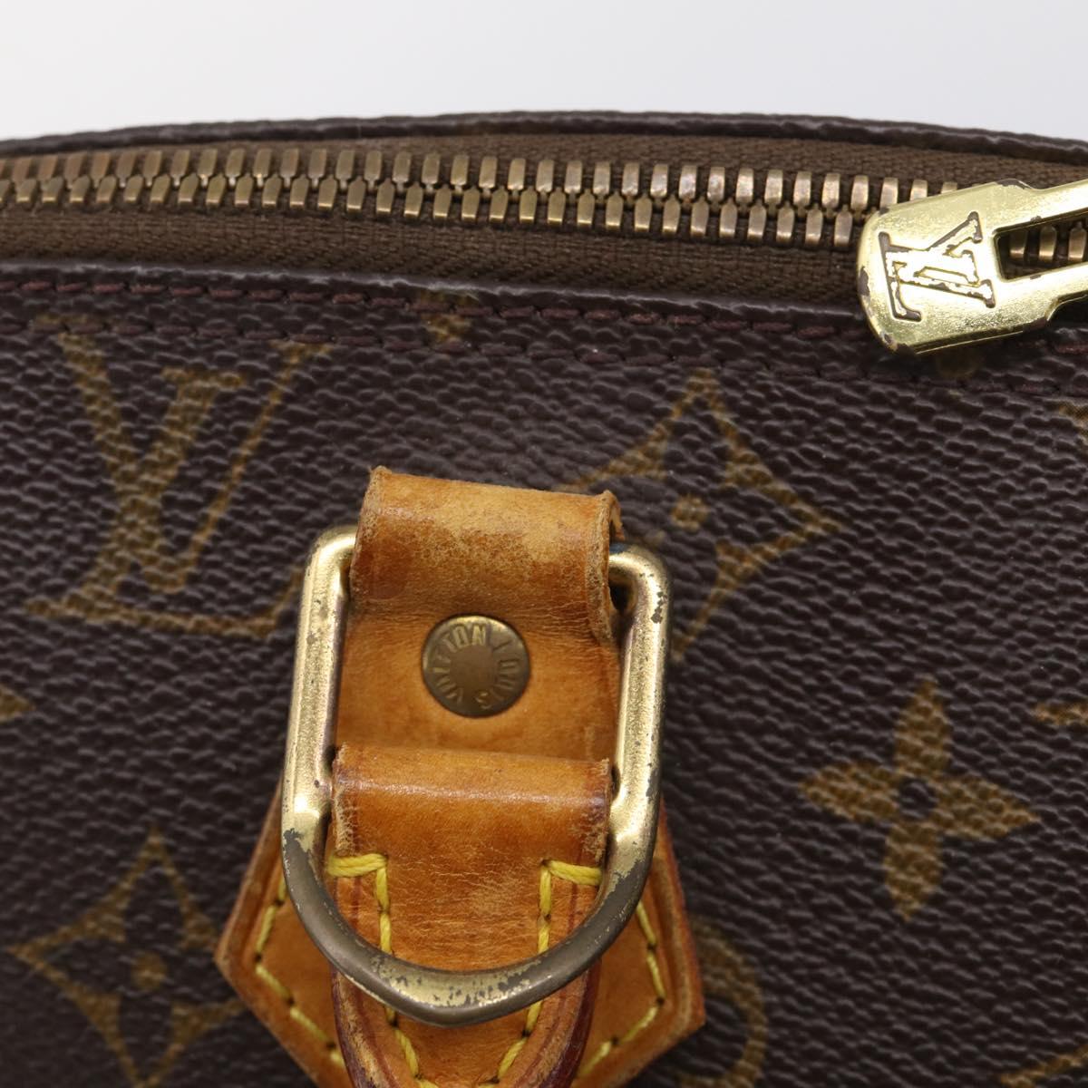 LOUIS VUITTON Monogram Alma Hand Bag M51130 LV Auth 213621