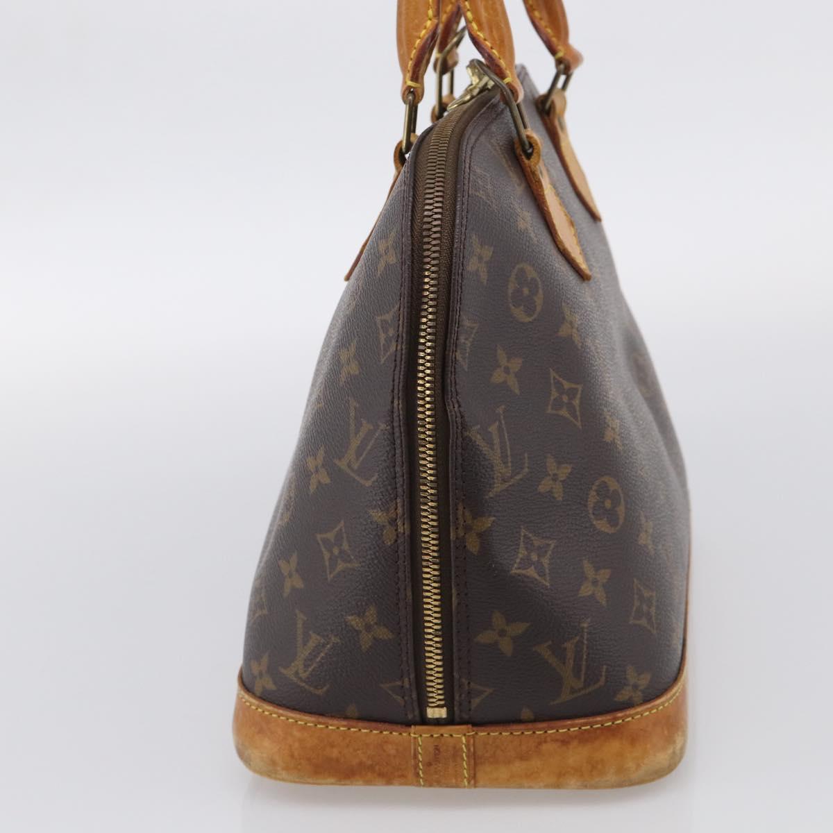 LOUIS VUITTON Monogram Alma Hand Bag M51130 LV Auth 213621