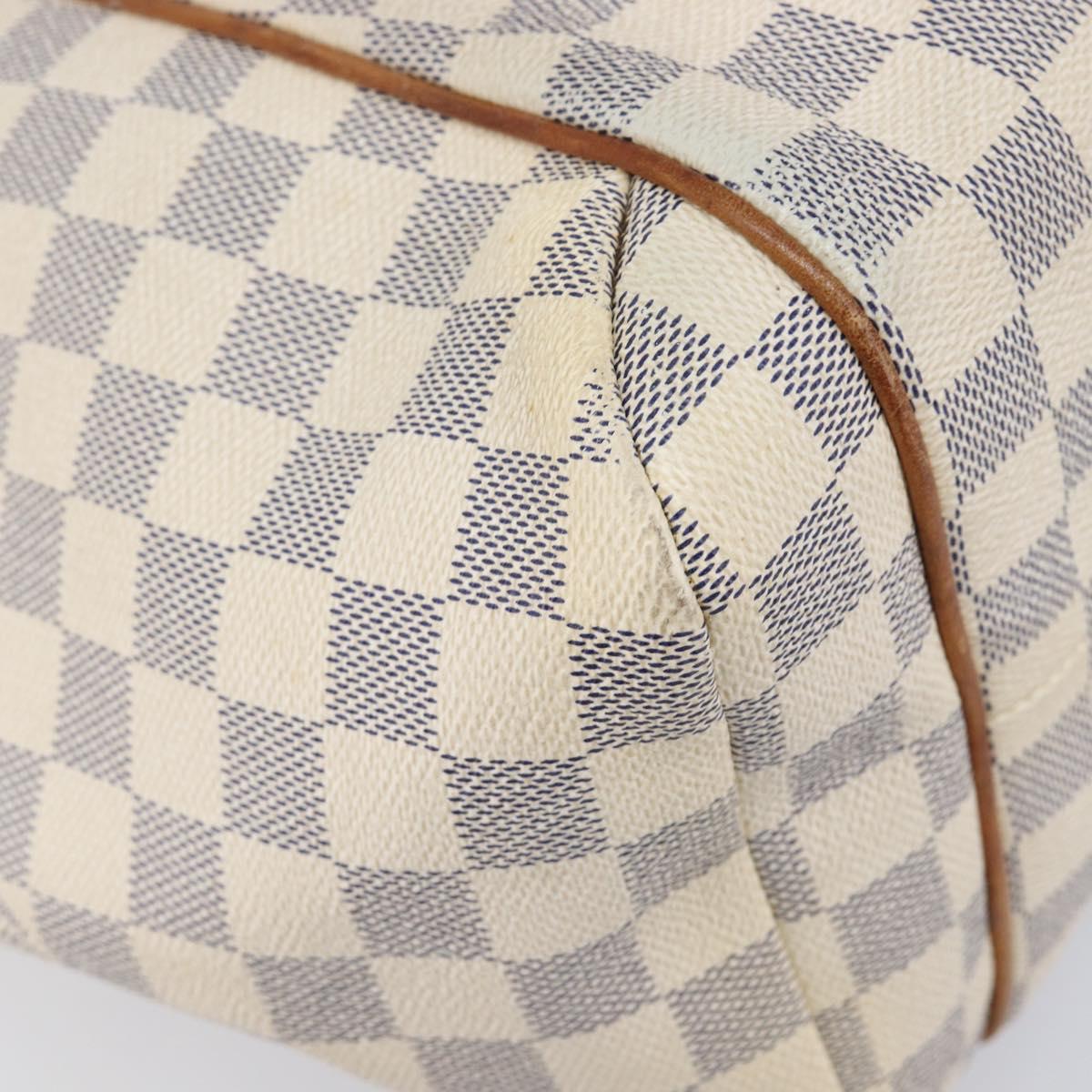 LOUIS VUITTON Damier Azur Totally MM Tote Bag N51262 LV Auth 213724