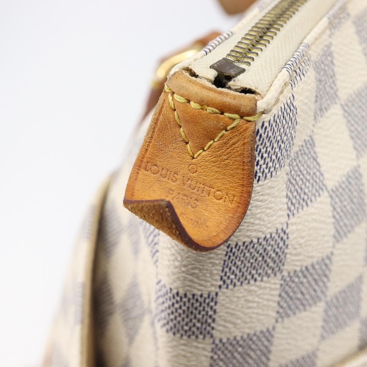 LOUIS VUITTON Damier Azur Totally MM Tote Bag N51262 LV Auth 213724