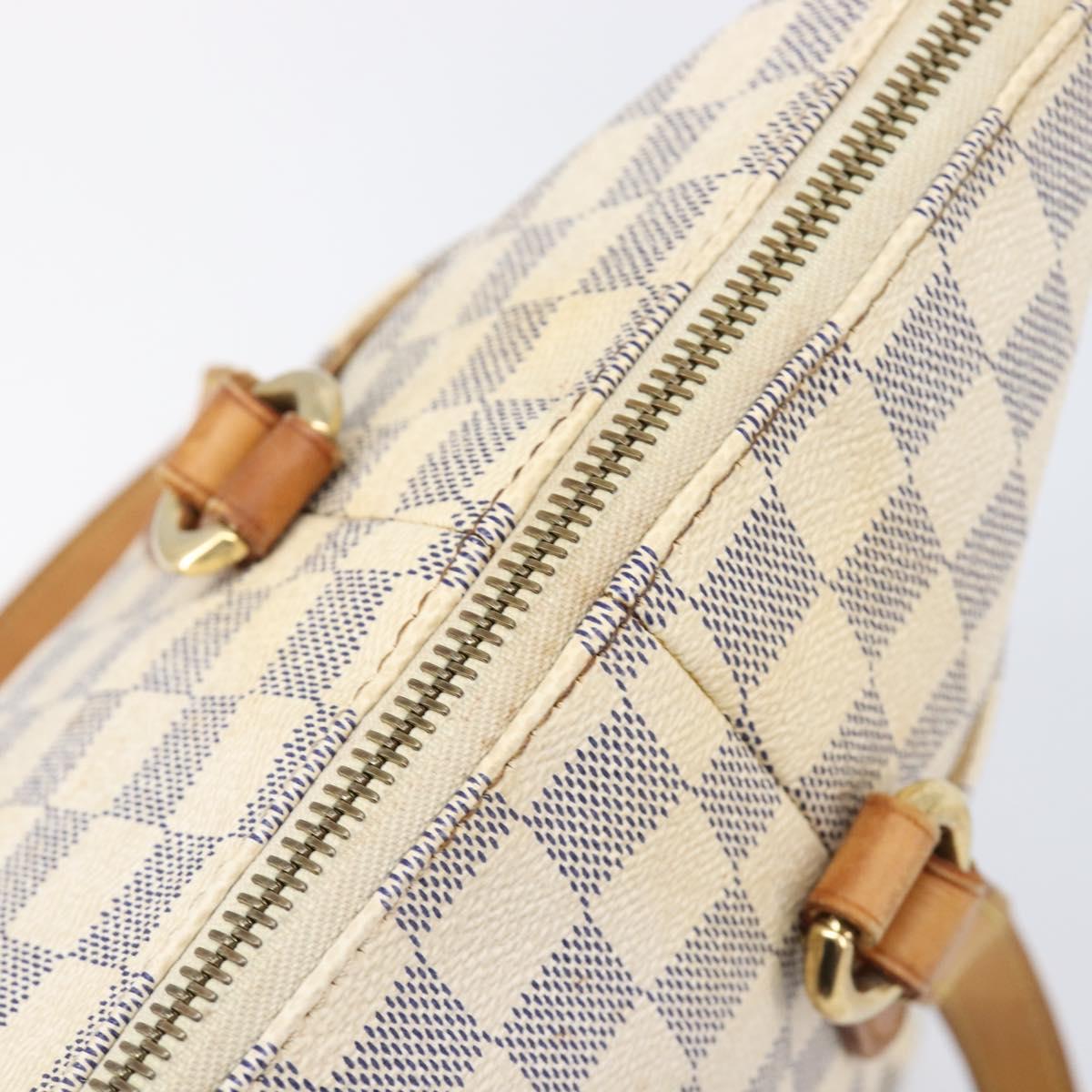 LOUIS VUITTON Damier Azur Totally MM Tote Bag N51262 LV Auth 213724