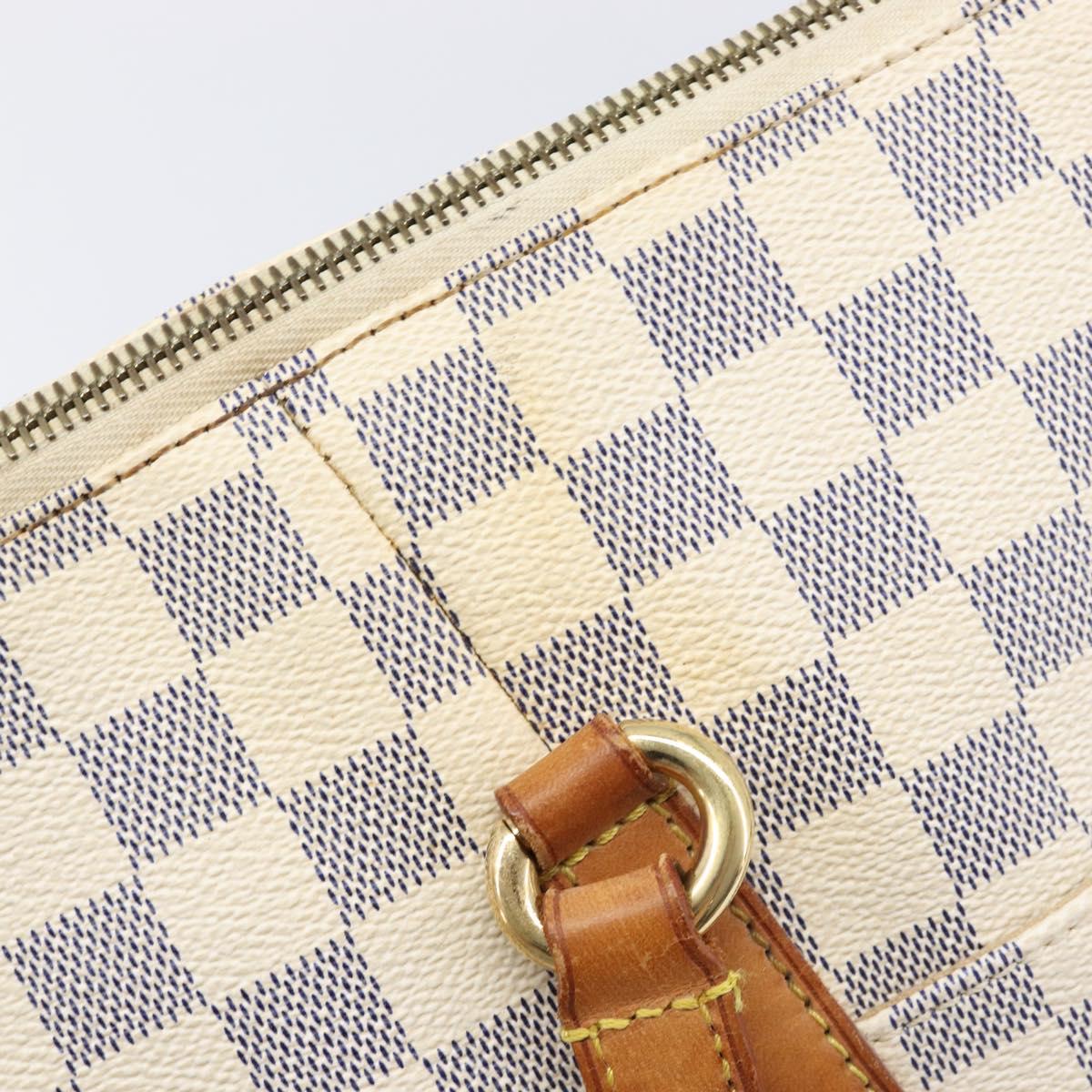 LOUIS VUITTON Damier Azur Totally MM Tote Bag N51262 LV Auth 213724