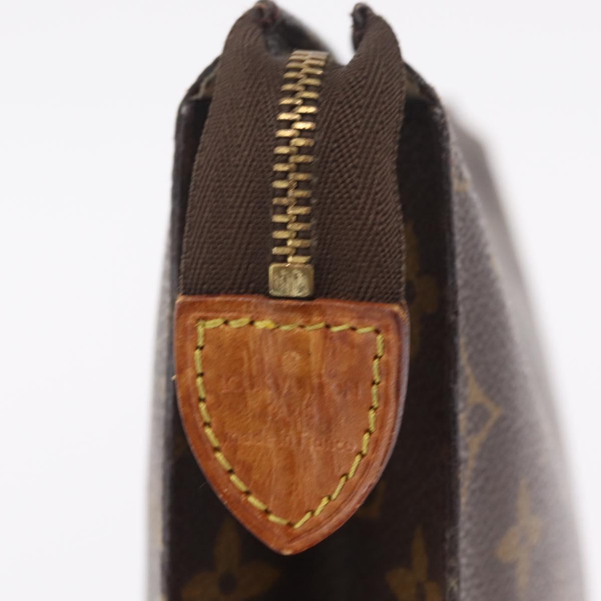 LOUIS VUITTON Monogram Poche Toilette 26 Pouch M47542 LV Auth 213787