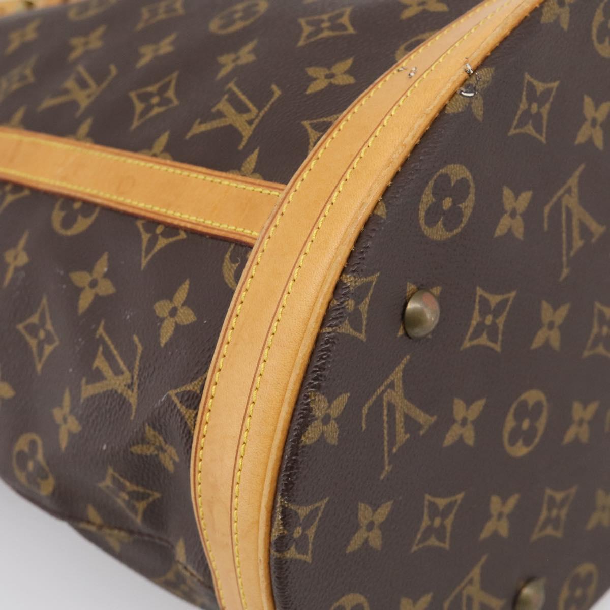 LOUIS VUITTON Monogram Bucket GM Shoulder Bag M42236 LV Auth 213845