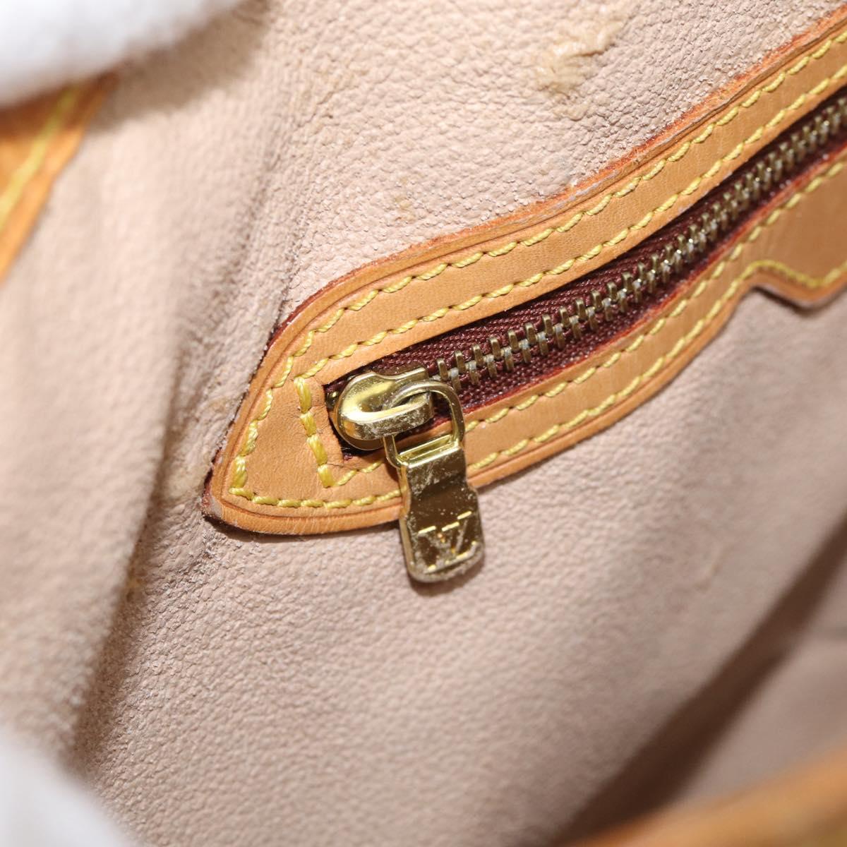 LOUIS VUITTON Monogram Bucket GM Shoulder Bag M42236 LV Auth 213845