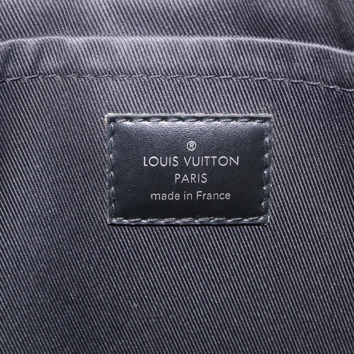 LOUIS VUITTON Monogram Eclipse Pochette Discovery Bag M62291 LV Auth 213849A