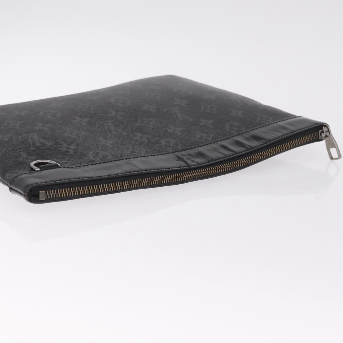 LOUIS VUITTON Monogram Eclipse Pochette Discovery Bag M62291 LV Auth 213849A