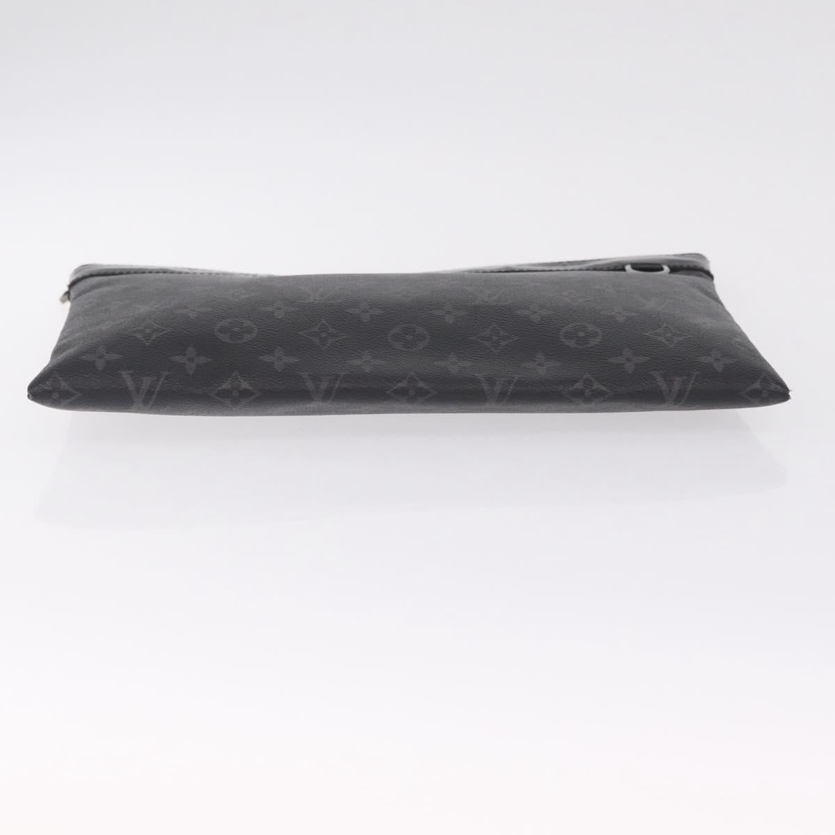 LOUIS VUITTON Monogram Eclipse Pochette Discovery Bag M62291 LV Auth 213849A