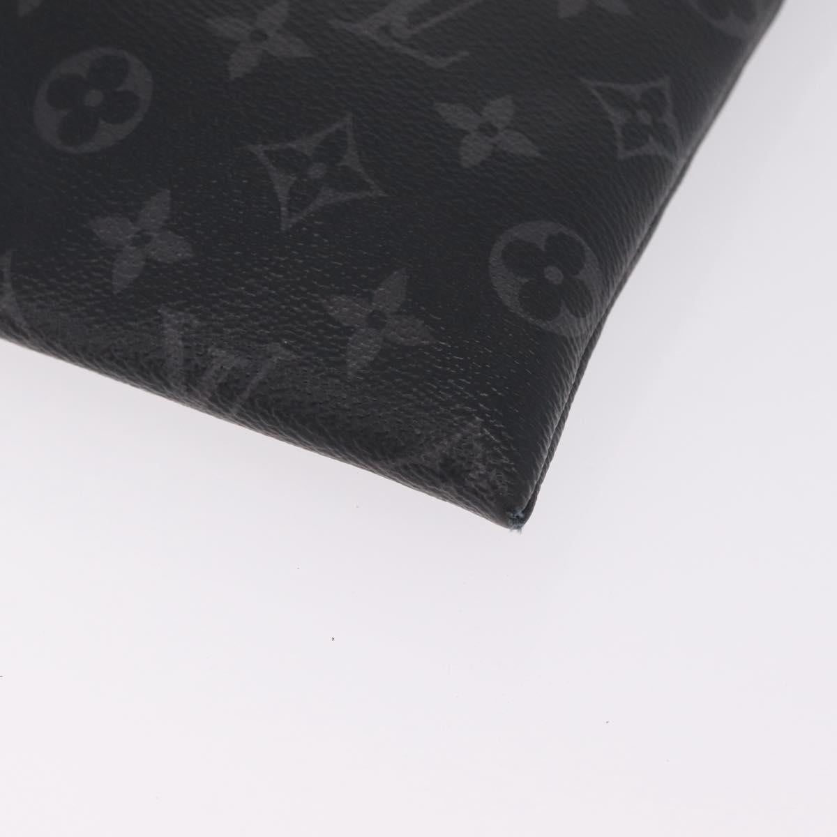 LOUIS VUITTON Monogram Eclipse Pochette Discovery Bag M62291 LV Auth 213849A