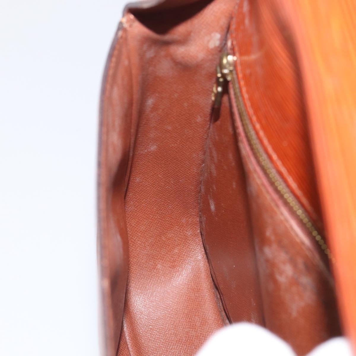 LOUIS VUITTON Epi Saint Cloud GM Shoulder Bag Brown M52193 LV Auth 213853