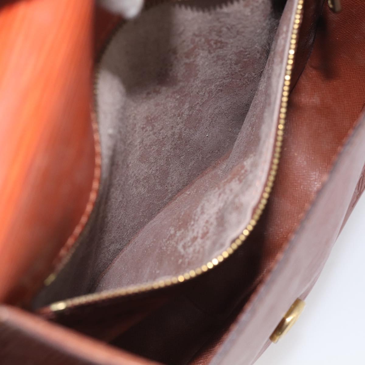 LOUIS VUITTON Epi Saint Cloud GM Shoulder Bag Brown M52193 LV Auth 213853