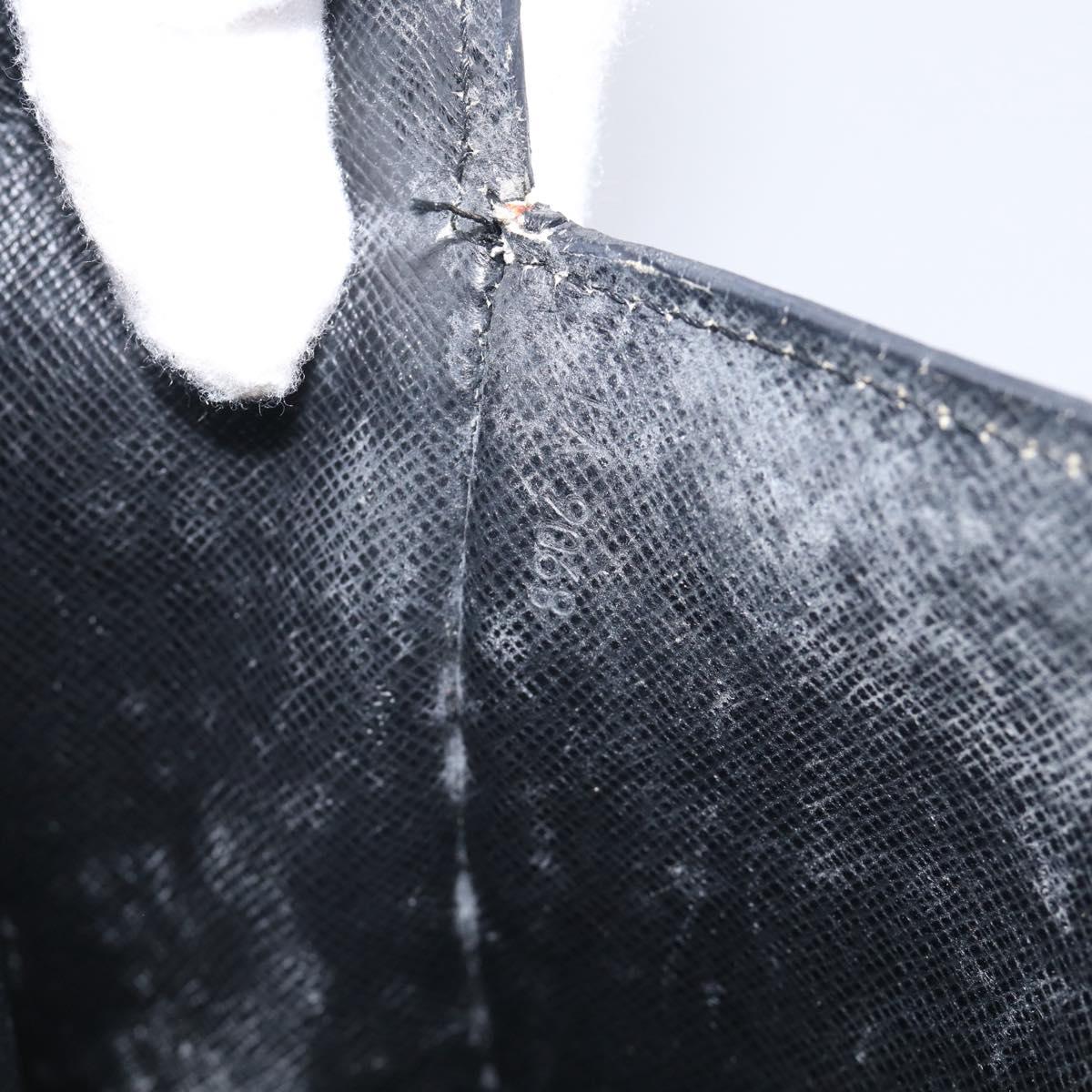 LOUIS VUITTON Epi Saint Cloud GM Shoulder Bag Black Noir M52192 LV Auth 213855