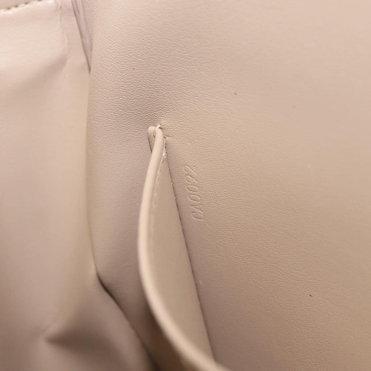 LOUIS VUITTON Monogram Vernis Thompson Street Bag Beige M91301 LV Auth 213857A
