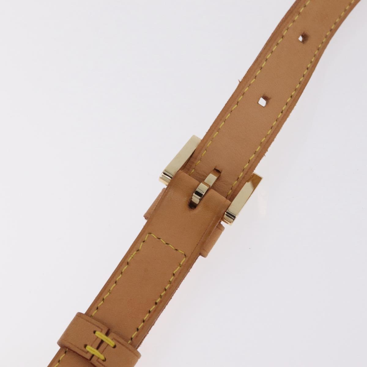 LOUIS VUITTON Monogram Vernis Thompson Street Bag Beige M91301 LV Auth 213857A