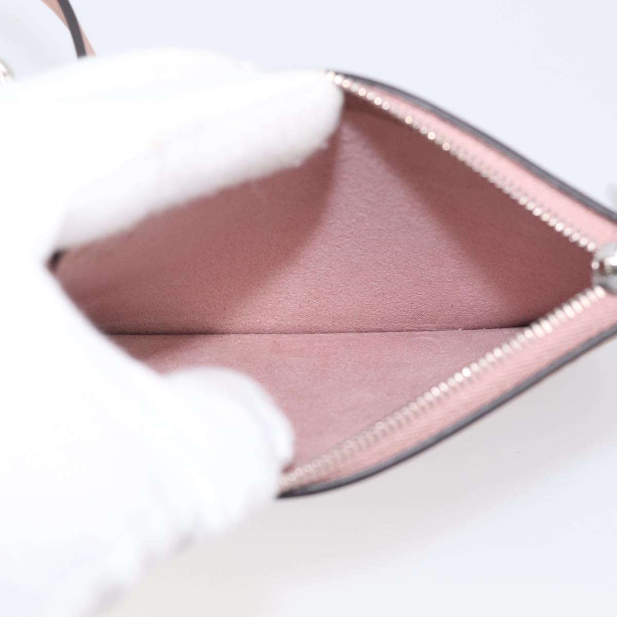 LOUIS VUITTON Mahina Hina MM Pouch Leather Pink LV Auth 213861V