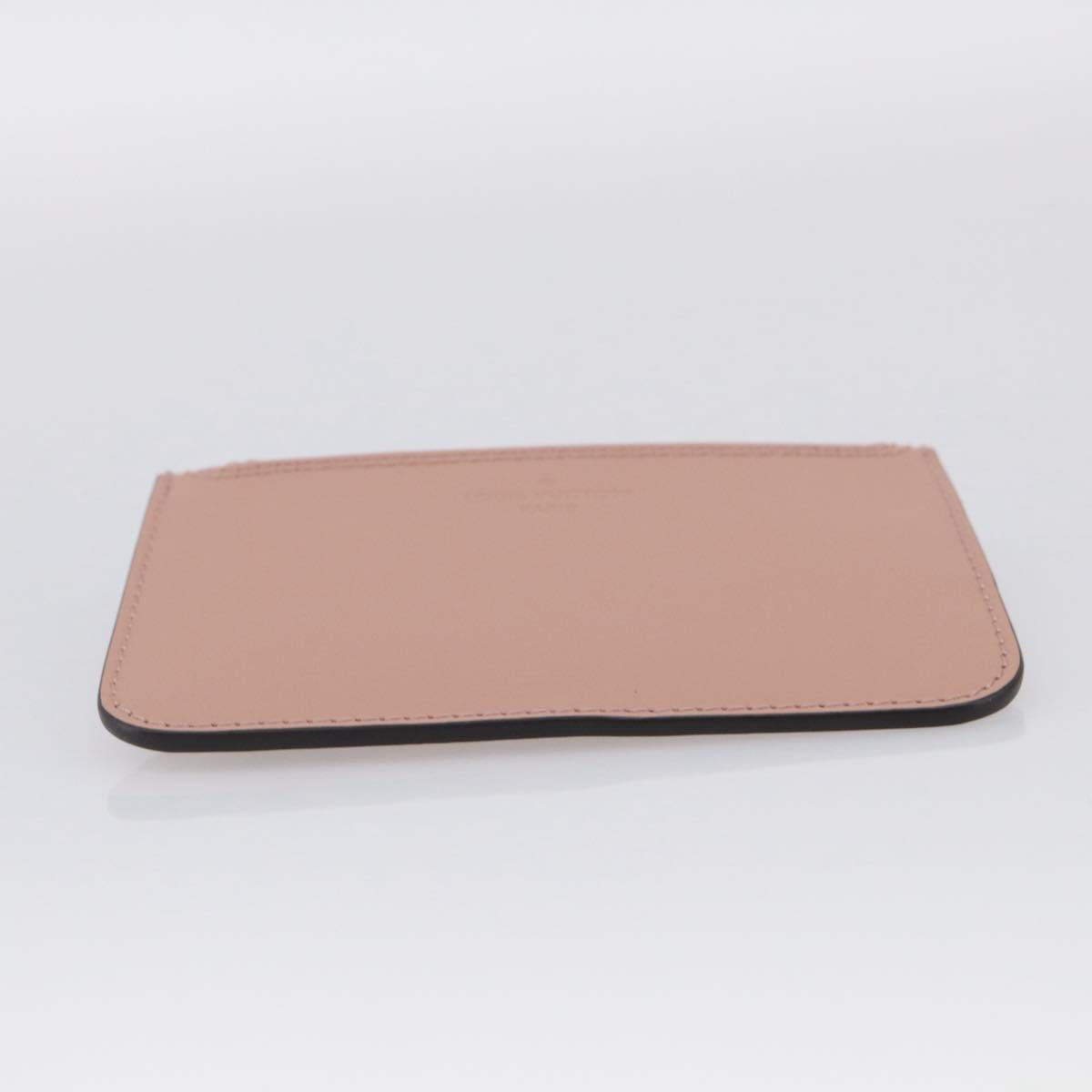 LOUIS VUITTON Mahina Hina MM Pouch Leather Pink LV Auth 213861V
